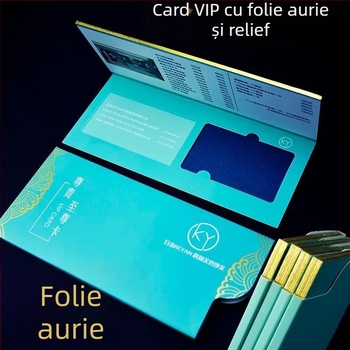 Ambalaj personalizat pentru card de membru, Cutie cadou pentru card VIP, Card de puncte, Card de răscumpărare, husă pentru card VIP, Carcasă pentru card
