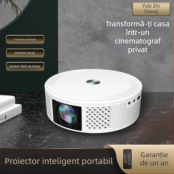 Z8 proiector pentru perete, home theater — Wi‑Fi, 720p, proiecție de 100 inch, control vocal inteligent, oglindire ecran de pe telefon
