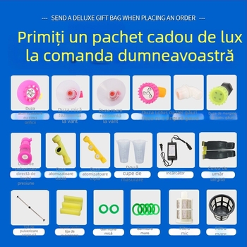 Blue Art DZL stropitor cu baterie de litiu, rucsac, inteligent, reîncărcabil pentru protecția plantelor