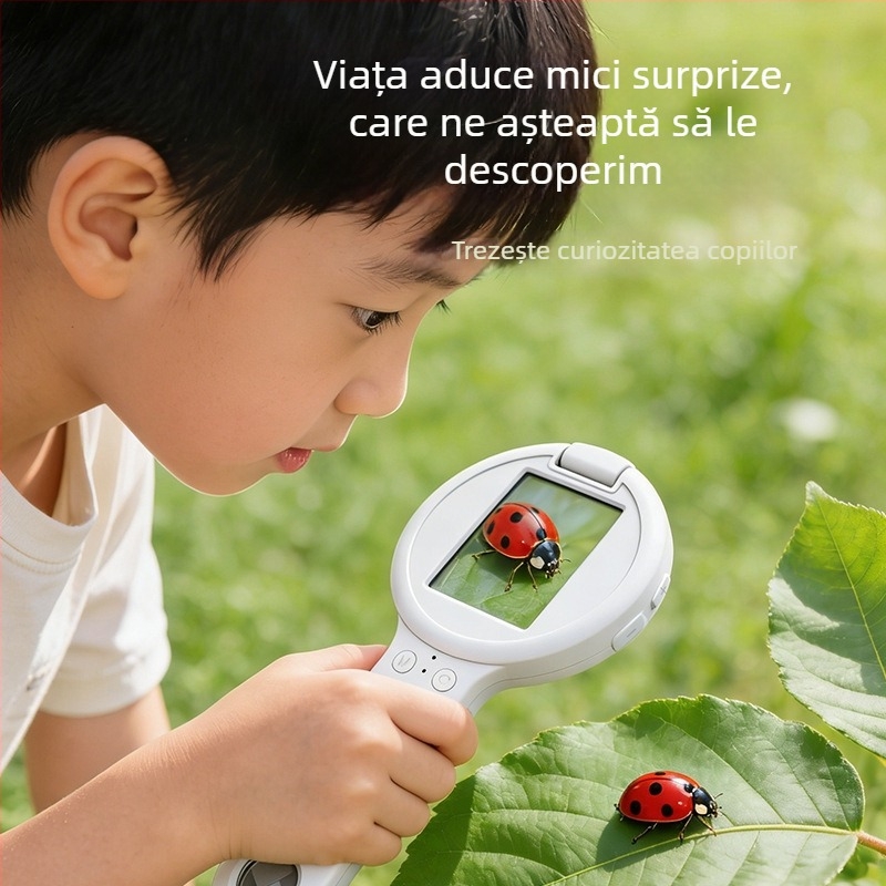 Microscop digital portabil pentru copii – instrument educațional pentru învățarea științei