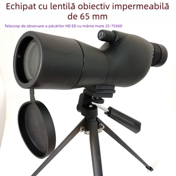 Shengtu Monoclu ED pentru observația păsărilor, mărire mare, claritate HD, vizionare nocturnă în lumină scăzută, pentru fotografiere cu telefonul, vizualizare ultra clară a Lunii