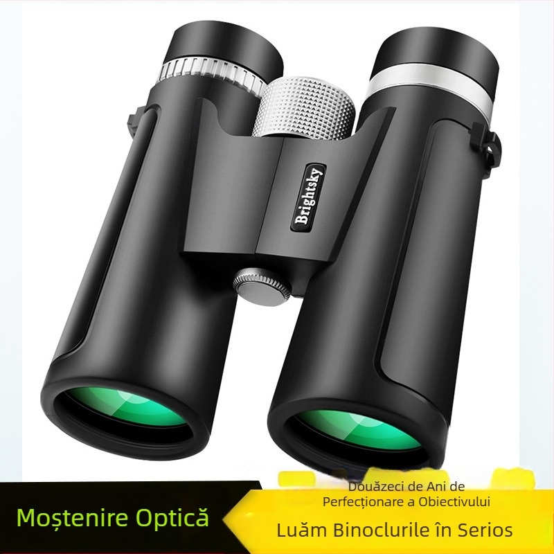 Brightsky Binoclu 12×42, HD cu mărire înaltă, pentru adulți, excursii în aer liber și vizionarea concertelor