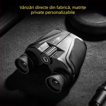 BIJIA 12x25 binoclu cu putere mare, HD, viziune de noapte în lumină scăzută, portabil pentru adulți și copii