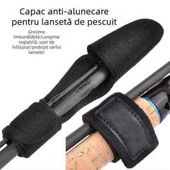 Geantă impermeabilă de depozitare pentru mulinetă de pescuit cu husă de protecție groasă