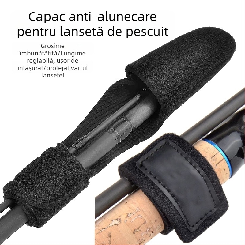 Geantă impermeabilă de depozitare pentru mulinetă de pescuit cu husă de protecție groasă