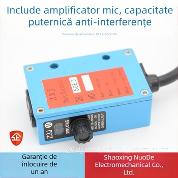 XINLONG Z3J-DS50E3 Senzor fotoelectric infraroșu pentru alimentare într-o mașină de fabricat pungi, tip comutator