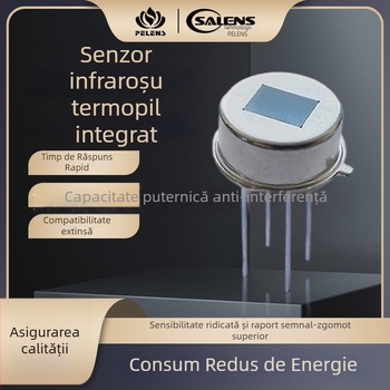 Puen senzor cap pyroelectric digital integrat pentru detecția mișcării și iluminare infraroșu inteligentă