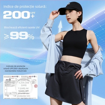 Bluza-jachetă ușoară pentru femei, protecție UV, respirabilă