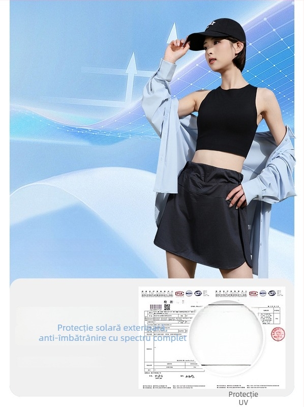 Bluza-jachetă ușoară pentru femei, protecție UV, respirabilă