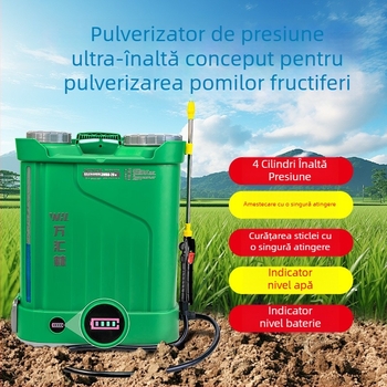 Stropitoare electrică complet automată pentru agricultură, cu patru cilindri, înaltă presiune, multifuncțional, model nou