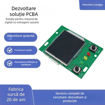 Placă de control pentru mașina automată de sigilat conserve în vid — proiectare a schemei electrice