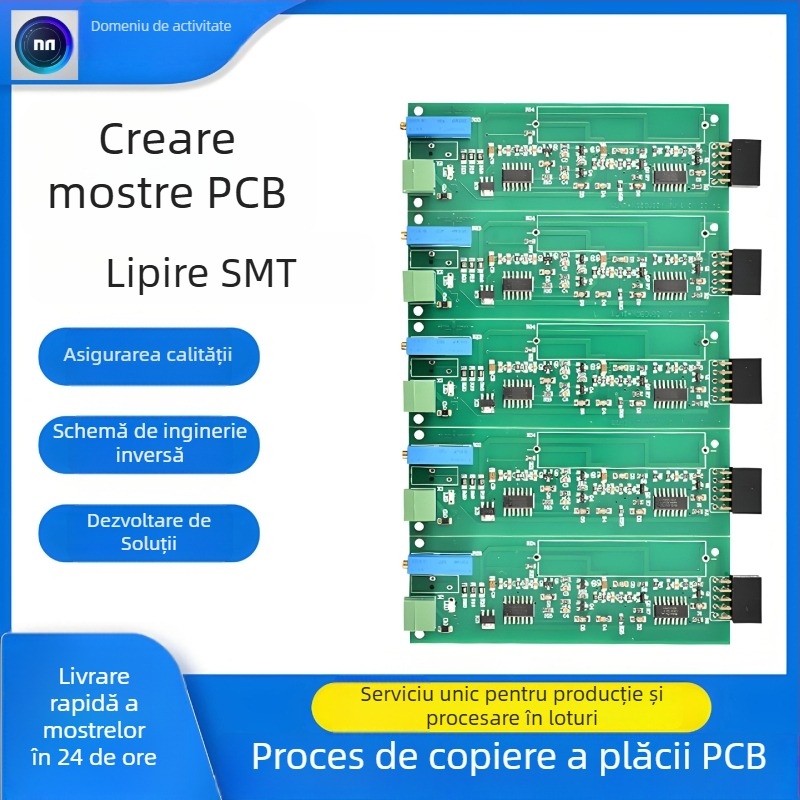Dezvoltare PCBA pentru circuit cu ventilator fără senzor, PCB cu două fețe, prototipare