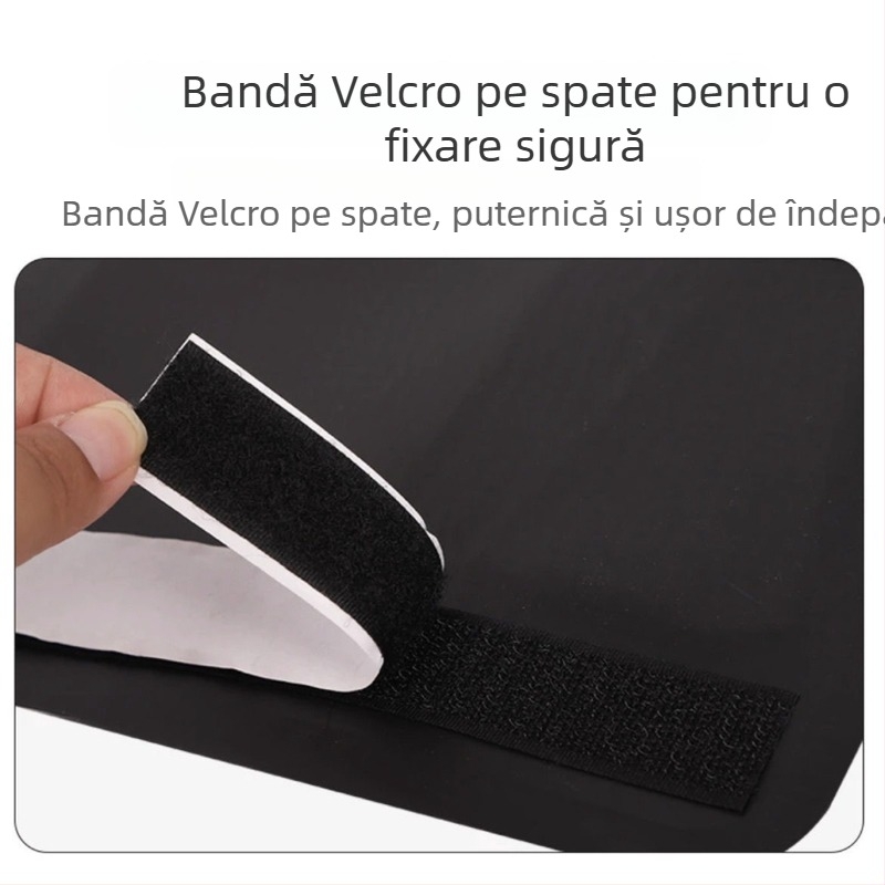 Geantă laterală pentru cutia de pescuit, accesorii multifuncționale, buzunar lateral pentru atașare, spațiu de depozitare pentru foarfece și unelte, buzunar lateral cu Velcro