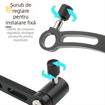 Suport universal pentru tavă de momeală pentru cutie de pescuit și scaun, tavă de momeală, tavă de pod, braț extensibil - accesorii