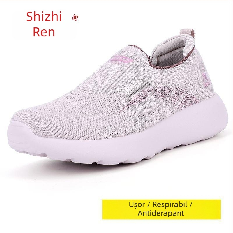 Pantofi slip-on pentru femei, primăvară-vară 2026, confortabili pentru seniori