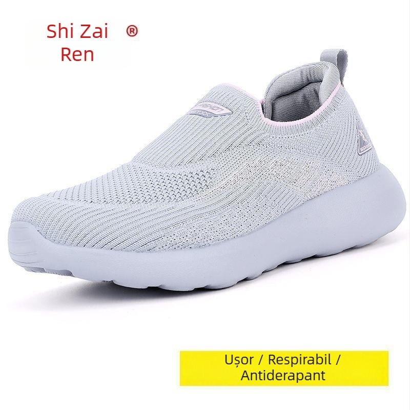 Pantofi slip-on pentru femei, primăvară-vară 2026, confortabili pentru seniori