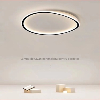 2025 Lampa LED pentru dormitor, 3D, design modern minimalist, plafonieră pentru dormitorul principal