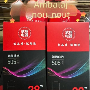 Binxiang LED Lampă – Economie de energie, fără pâlpâire, bază E27, utilizare industrială, super luminoasă, putere mare 5W-48W