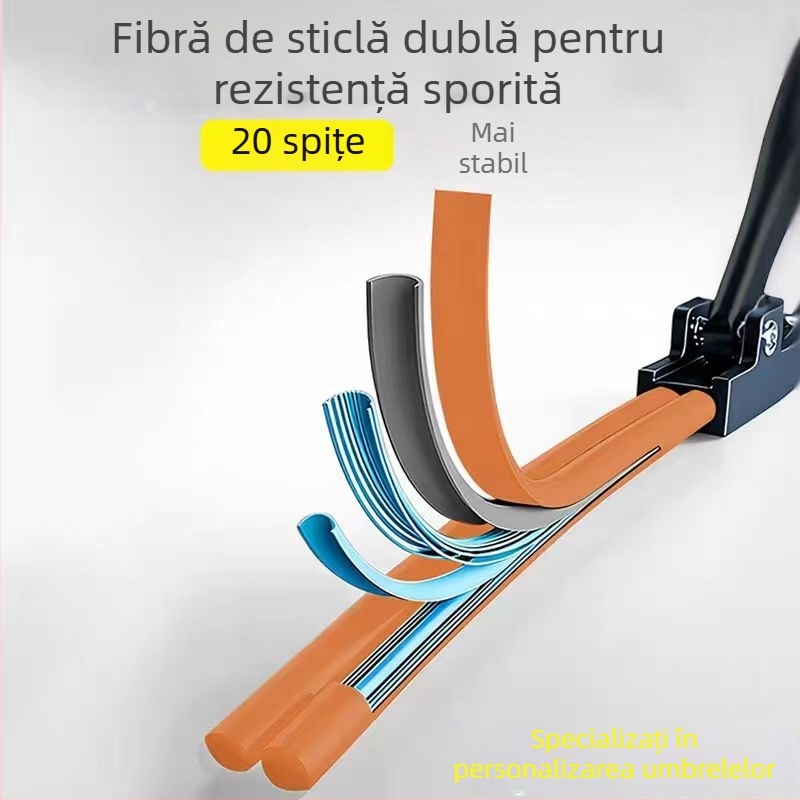 Umbrelă pliabilă manuală, personalizabilă cu imprimare a logo-ului, cadou promoțional, protecție împotriva soarelui și ploii, utilizare dublă soare/ploaie, pentru afaceri en gros