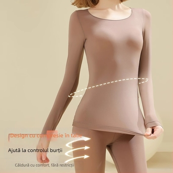 Set termic unisex pentru toamnă-iarnă, temperatură constantă de 37°C, strat de bază ultra-subțire, material prietenos cu pielea