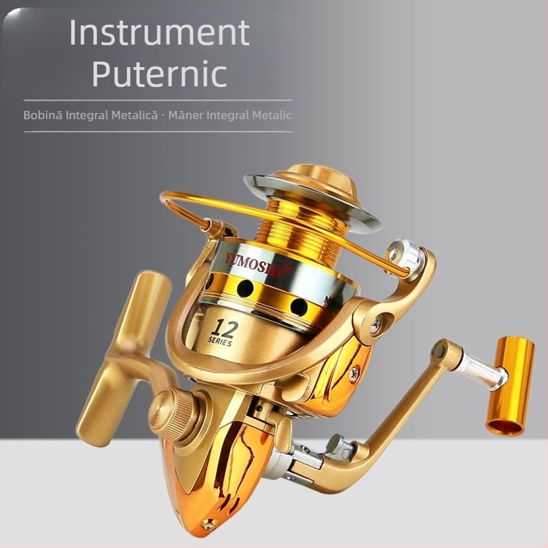 Mulineta YUMOHSHI HF, construcție metalică integrală, tambur din metal și braț rocker