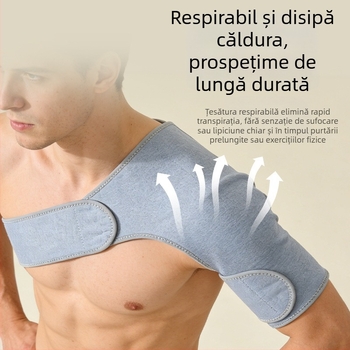 Protecții pentru umeri pentru adulți, fitness și sport în aer liber, respirabile și calde