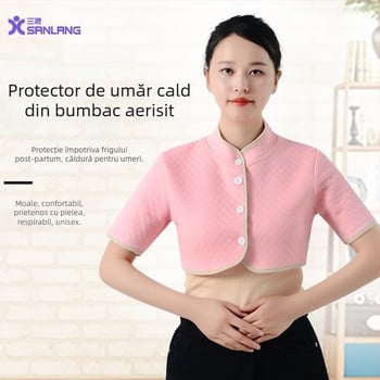 Șal de umăr din bumbac, căldură pentru gât și umeri, mărimi M/L/XL, pentru perioada postnatală