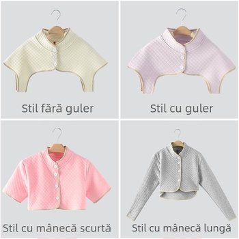 Șal de umăr din bumbac, căldură pentru gât și umeri, mărimi M/L/XL, pentru perioada postnatală