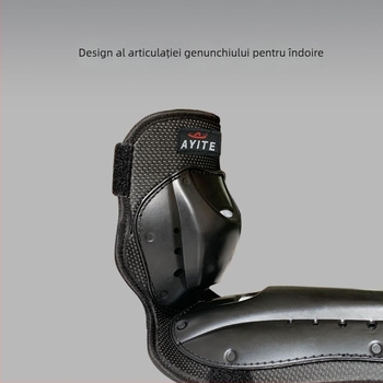 Ayit echipament de protecție pentru motocicletă — set de 4 piese cu protecții pentru genunchi, coate și picioare, pentru off-road, protecție împotriva căderii și impactului, pentru bărbați și femei