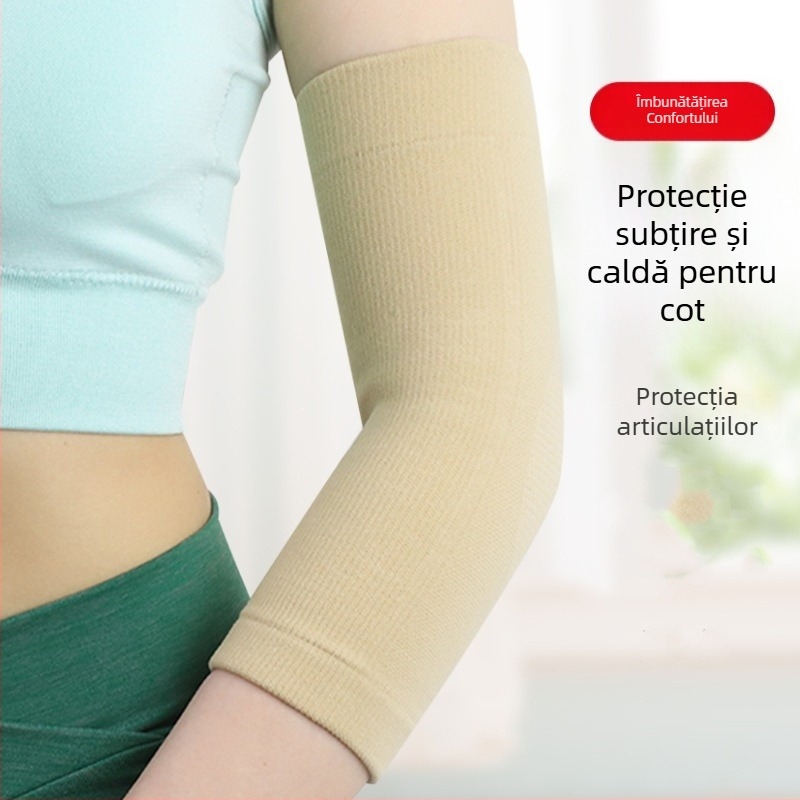 Manșetă subțire pentru cot, protecție cot, vară, încălzire articulații, unisex, acoperire a cicatricilor