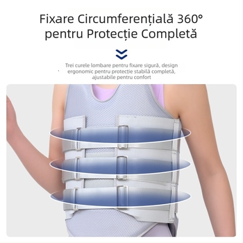 Ortază toraco-lombară pentru fixare a coloanei toraco-lombare, corset postoperator pentru fractură lombară, centură de talie respirabilă