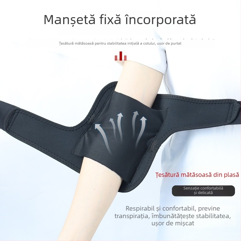 Protector de cot aerisit, ușor, cu protecție încorporată, reglabil, pentru baschet și tenis