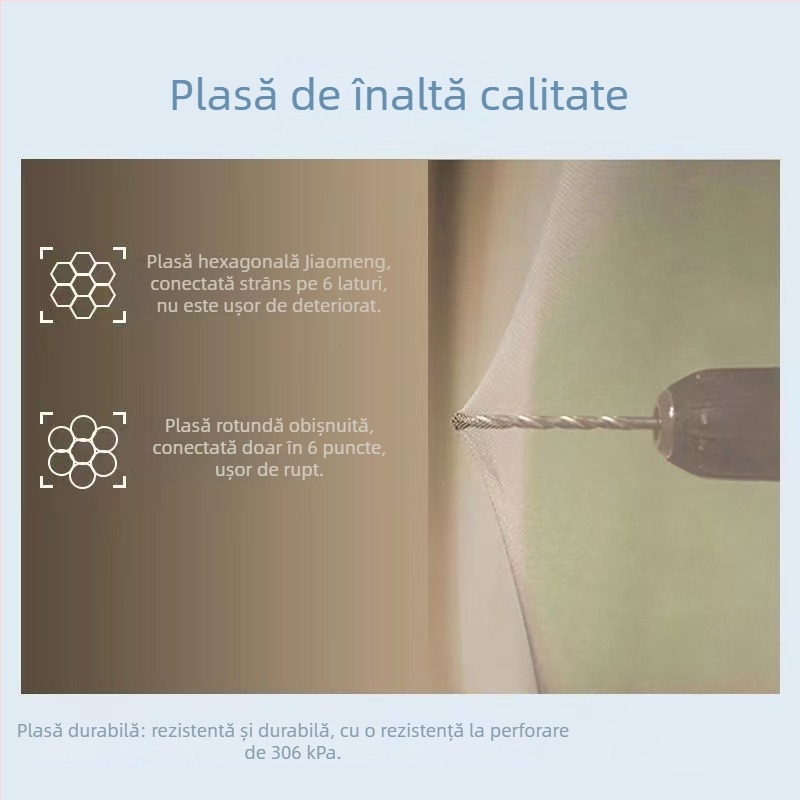 Plasă de pat cu două uși, bază completă, pentru dormitor în aer liber