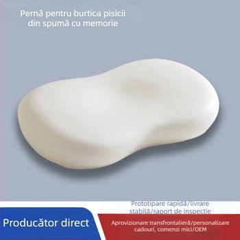 Perna din spumă cu memorie pentru burtă de pisică, cu nucle gol, fără presiune, dimensiune, înălțime și densitate personalizabile