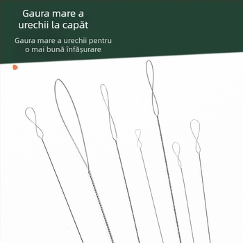 Acele pentru mărgele, cu ochi mare și design răsucit, pentru proiecte DIY bijuterii