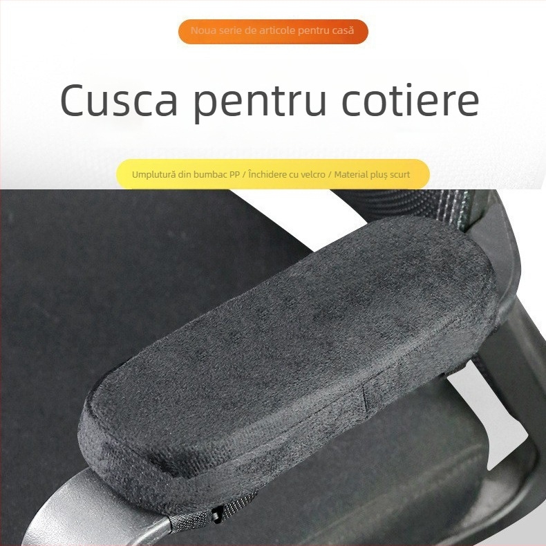 Padă pentru brațul scaunului de birou din spumă cu memorie, suport pentru încheietura mâinii și pernă pentru cot