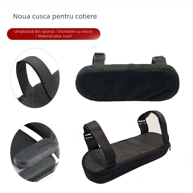 Padă pentru brațul scaunului de birou din spumă cu memorie, suport pentru încheietura mâinii și pernă pentru cot