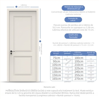 Draperie transparentă pentru ușă din PVC, personalizată, pentru toate anotimpurile — rezistentă la vânt și separator pentru aer condiționat, pentru uz casnic și comercial