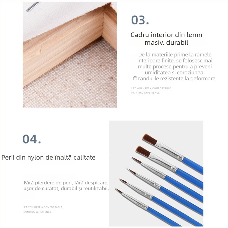 DIY Pictură digitală în ulei - Pictură cu animale, decorativă, 6065 - Momente de vară