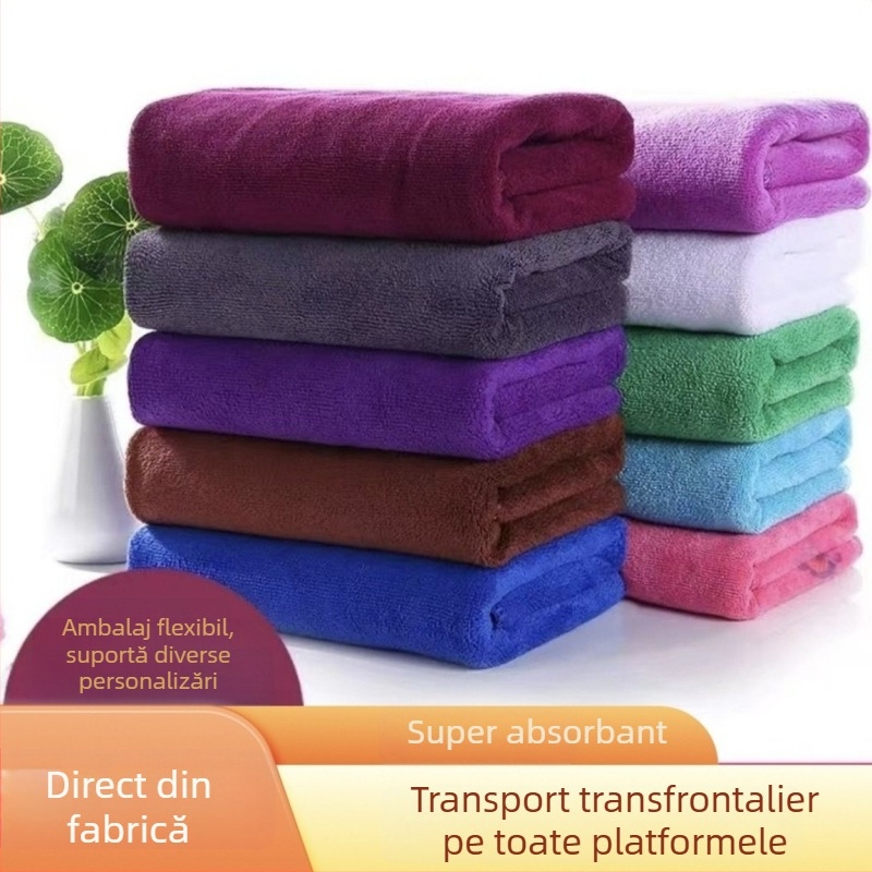 Prosop de curățare din microfibră pentru gospodărie, absorbant, fără scame, îngroșat, pentru curățarea geamurilor și spălarea mașinii