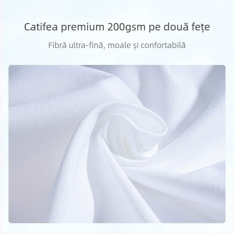 Prosop de plajă din microfibră, uscare rapidă, imprimare pe ambele fețe, velur dublu, oversized