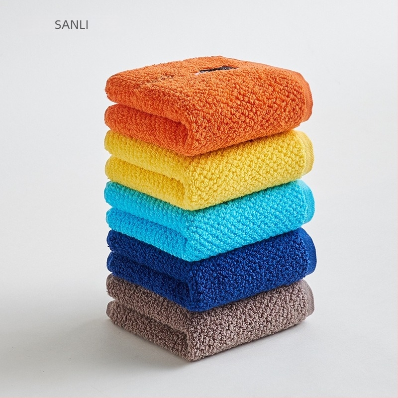 Sanli prosop pentru copii din bumbac 100% cu broderie – prosop de baie pentru bebeluți, 70 g, broderie la comandă