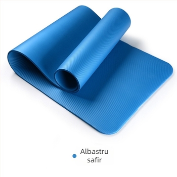 Covoraș yoga NBR 183 × 61 × 10 mm, antiderapant, pentru începători, fitness și dans
