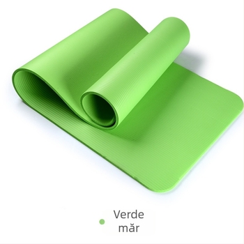 Covoraș yoga NBR 183 × 61 × 10 mm, antiderapant, pentru începători, fitness și dans