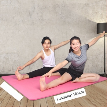 Covoraș de yoga NBR 185x80/185x90 cm, 15 mm grosime, logo personalizat, covoraș fitness unisex