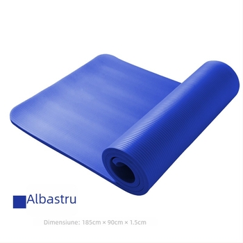 Covoraș de yoga NBR 185x80/185x90 cm, 15 mm grosime, logo personalizat, covoraș fitness unisex