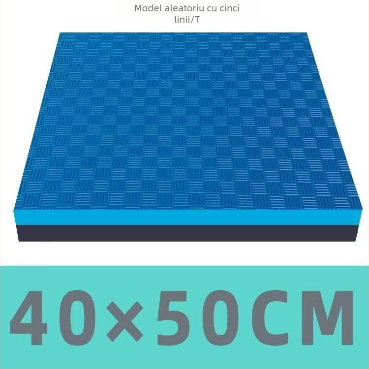 Covoraș de genunchi pentru exerciții cu roata abdominală, burete EVA, grosime 8 mm, suport plat pentru echilibru