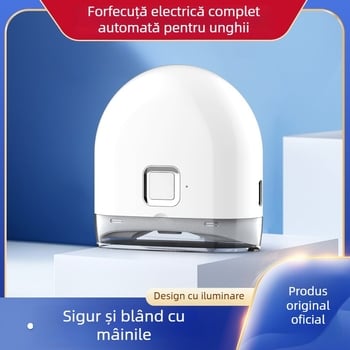 Dajiange D603 pilă electrică pentru unghii, universală – aparat ușor alb pentru îngrijirea unghiilor