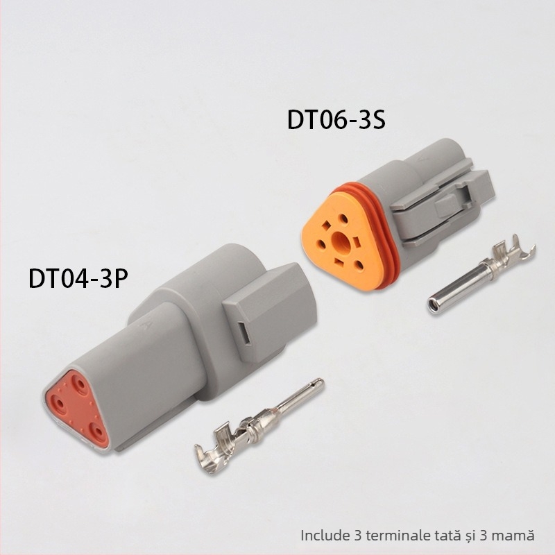 Mufa Deutsch DT04-2P/DT06-2S pentru cablu etanș