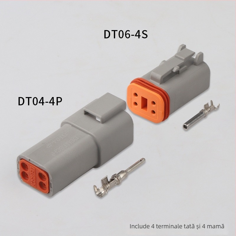 Mufa Deutsch DT04-2P/DT06-2S pentru cablu etanș